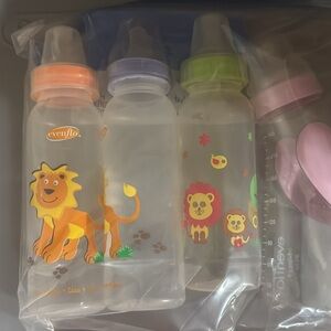 Evenflo Baby Bottles Set - Multicolor 8oz